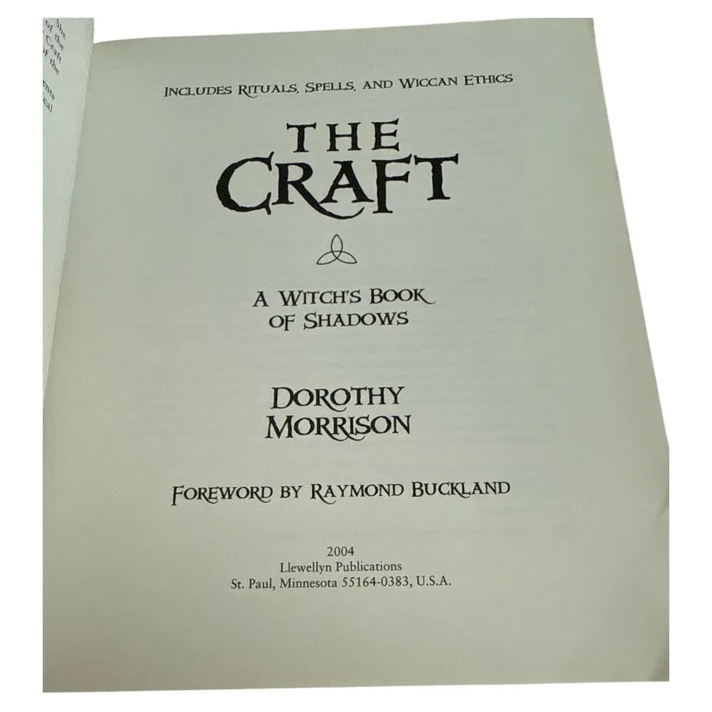 The Craft & Companion Journal Dorothy Morrison Wicca Witchcraft Spell Book Set